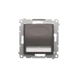 Simon 54 Oprawa oświetleniowa LED 14V DC 0.56 W białe neutralne 4000 K brąz mat