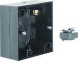 BERKER S.1 Puszka natynkowa pojedyncza kremowy połysk 10418982 10418935 HAGER