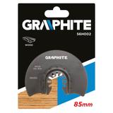 Tarcza półokrągła HCS do drewna, 85 mm