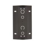 Simon 54 Premium Puszka natynkowa narożna 2-krotna do ramek PREMIUM brąz mat