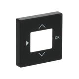 FUTURE Pokrywa  zegara 6455, 6456  Do 6455, 6456, 1098 U/UF czarny matowy