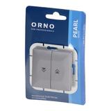 Łącznik roletowy podtynkowy Pearl, 10A, 250V, WP-10P, antracyt