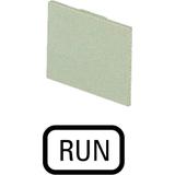 283SQ25 TABLICZKA OPISOWA RUN