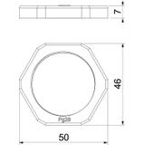 116 VDE, PRZECIWNAKRĘTKA PG29 POLIAMID SZ