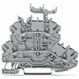 TOPJOBS złączka dwupiętrowa 1,5 mm2 szara