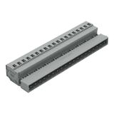 MCS-MIDI Classic wtyk 19-bieg. szary raster 5 mm /10szt./ WAGO
