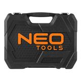 Zestaw kluczy 110 elementów 1/2",1/4", satynowy