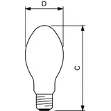 Lampa sodowa E27 70W 2000K SON I PHILIPS