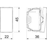 TA-WB RW0.5 Przycisk podwójny