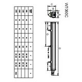 Oprawa hermetyczna Ledinaire WT060C 15W 1800lm IP66 4000K barwa neutralna LED18S/ 840 PSU 60cm BN 5