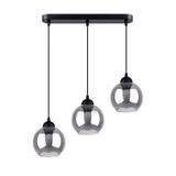 Sollux Lampa wisząca ALINO 3 czarna SL.1142