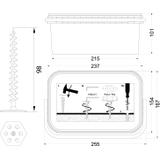 Wkręcane kołki do montażu-izolacji Z-luczem KWM-100 BOX (50 szt.) białe 22.199 OPATÓWEK
