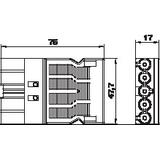 ST/S-GST 18I 5P, ELEMENT WTYKOWY 5-POLOWY