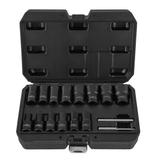 Nasadki 1/2", do uszkodzonych nakrętek - zestaw 16 szt.