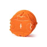 ZZ60KFw ,  Puszka podtynkowa do łączenia O 60, płytka, z wkrętami, pomarańczowy