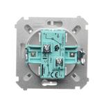 Simon Basic Łącznik schodowy podwójny 10A 250V zaciski śrubowe biały BMW6/2.01/11 KONTAKT