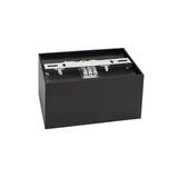 CHLOE DUO 2xGU10 IP20 prostokątna czarna oczko regulowane