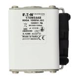 FUSE 800A 1000V 2BKN/80 AR Wkładka szybka 800A AC 1000V rozmiar 2 61x77x81 mm aR IEC UL 170M5448 EAT