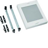 univers N Blok pusty z pokrywą transparentną 300x250mm UD21F2 HAGER