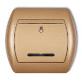 TREND Łącznik hotelowy złoty metalik