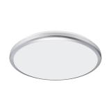 Ideus plafon zewnętrzny LED Planar 18W 1980lm 4000K srebrny O26,5cm IP54 03839