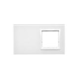 Simon 54 Touch Panel dotykowy S54 Touch 2 moduły 1 pole dotykowe + 1 otwór na osprzęt S54 biała perła DSTR210/70 KONTAKT