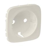 Valena Allure Plakietka Kremowa Gniazda Pojedynczego Schuko 2P+Z 755206 LEGRAND