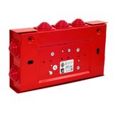 PIP-2AN R3x3x6 Puszka przeciwpożarowa, prostokątna, E90, rozgałęźna 3x3x6mm2, 225x125x36 mm - kolor