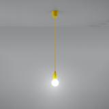 Sollux Lampa wisząca DIEGO 1 żółta SL.0578