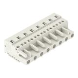 Gniazdo MCS‑MIDI Classic 8‑biegunowe jasnoszare raster 7,5mm 721‑208/026‑000 /25szt./ WAGO
