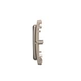 Simon Basic Adapter (przejściówka) na osprzęt standardu 45 × 45 mm. Montaż do puszki na wkręty satynowy BMA45/29 KONTAKT