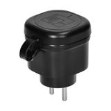 Zestaw bezprzewodowych mini gniazd sterowanych pilotem 2+1 IP44 ORNO