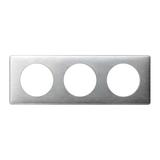 Celiane Ramka Aluminium Potrójna Pozioma/Pionowa 068923 LEGRAND