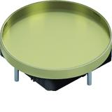 tehalit.VE-EE Pokrywa pełna IP54 5kN MKR12 fi306 25mm mosiądz MKR120BL25 HAGER