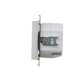 Simon 55 Oprawa oświetleniowa LED 230V (1,1 W) Barwa zimna biała 5900K Jasnoszary mat