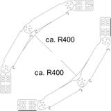 PION.ŁUK PRZEGUB.9060X200MM FT