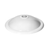 ROVO PC plafon oświetleniowy z czujnikiem ruchu 360st 2x40W E27 IP20 policarbon mleczny CL/2xE27R-2