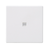 Simon Connect Klawisz 45x45 łącznika zwiernego z podświetleniem czysta biel