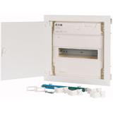 KLV-12UPS-F Rozdzielnica modułowa podtynkowa płaska 1x12 kl.II IP30 zawiera listwy N/PE 178814 EATON