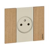 Living Now - Gniazdo 2P+Z - Zaciski Automatyczne - 2 Moduły Bticino K4142A LEGRAND