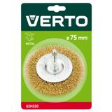 Szczotka druciana tarczowa z trzpieniem 75 mm