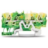 TOPJOBS złączka 4-przewodowa 1,5 mm2 żółto-zielona