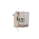 Simon 54 Oprawa oświetleniowa LED z czujnikiem ruchu 230V AC 1.4 W białe neutralne 4000 K kremowy