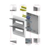 Rozdzielnica n/t ELEGANT EP 2/36 (N+PE)  IP 40