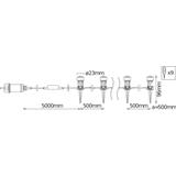 Oprawa SMART+ WIFI GARDEN DOT 9P RGBW