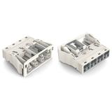 gniazdo SnapIn 4-torowe białe