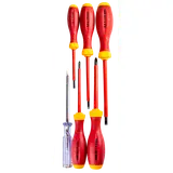 Zestaw wkrętaków izolowanych 1000V VDE 6cz MN-11-070 RAWLPLUG