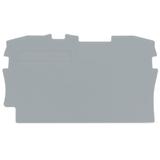 Ścianka końcowa szara TOPJOBS /25szt./ WAGO