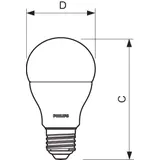 CorePro LEDbulb ND 13-100W A60 E27 830 Żarówka LED