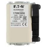 FUSE 160A 1000V 1*BKN/75 AR Wkładka szybka 160A AC 1000V rozmiar 1 43x61x74 mm aR I 170M3956 EATON